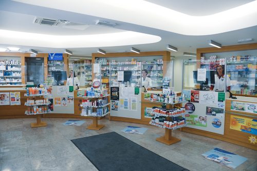 Lekarna Duplica (notranjost)