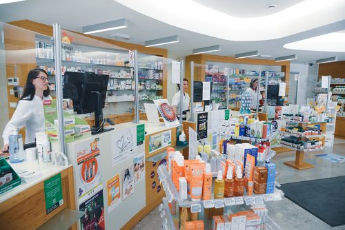 Lekarna Duplica (notranjost)