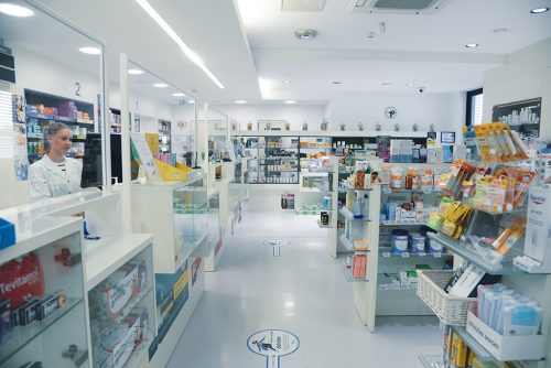 Lekarna Novi Trg (notranjost)