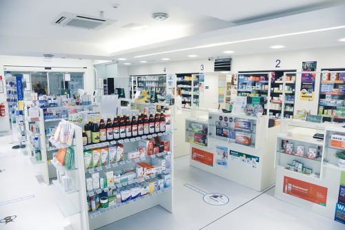 Lekarna Novi Trg (notranjost)