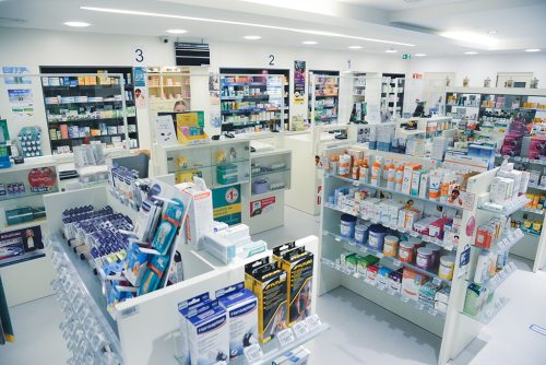 Lekarna Novi Trg (notranjost)